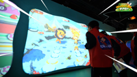 Gooest Adventure Bunny Commercial House Jeux interactifs Vidéo tactile Aire de jeux intérieure Dibujos Proyector Pantalla pour enfants