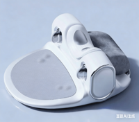 Nouvel appareil de traction cervicale intelligent 3-en-1 avec coussin chauffant, micro-courant, télécommande sans fil et minuterie de 15 minutes