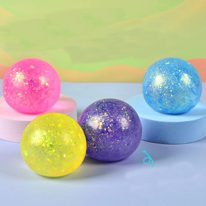 Jouets sensoriels apaisants personnalisés Aurora, balle anti-stress en maltose à rebond lent et jouets moelleux fantaisie pour soulager l'anxiété - Product Image 2