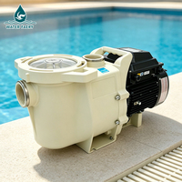 Pompe de Circulation pour Piscine Water Faery FLSWPB 0.75-2.2HP AC 220V/380V, Alimentation par Prise Monophasée/Triphasée, Installation Facile, Qualité Supérieure