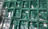 Vente chaude Mini Petit En Plastique Semences Germinage Plateau Pots De Plantes Conteneur De Culture Pour Rotin Succulentes Plantes De Pépinière
