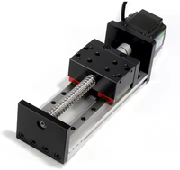 Curseur de Module linéaire de charge lourde avec guides linéaires de course de 300mm 400mm 500mm roulement de noyau de vis à billes pour Machines CNC