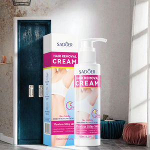 Crème d'épilation du visage de marque privée personnalisée avec des formulations de haute qualité idéales pour les femmes en gros - Product Image 2