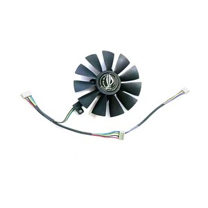 พัดลม GPU 87มม. FDC10U12S9-C FDC10H12S9-C สำหรับ Asus Strix <span class=keywords><strong>GTX980TI</strong></span> 1060 1070 1070Ti RX480 1080Ti/580 R9การ์ดแสดงผลเกม390X - Product Image 5