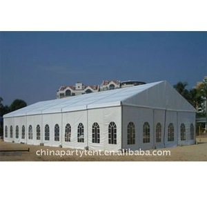 Tente de mariage imperméable de luxe de 10m x 15m avec la bâche de chapiteau de dôme de structure en aluminium pour des parties et des événements d'intérieur/extérieurs - Product Image 1