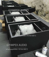 Sistema de altavoz profesional pasivo, caja de gabinete de 10 pulgadas, Dual