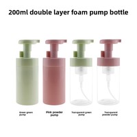 Flacons pompe mousse 150ml 200ml pour soins personnels, cosmétiques, désinfectant pour les mains, shampoing, parfum, vernis à ongles, huile, avec pulvérisateur et joint d'étanchéité