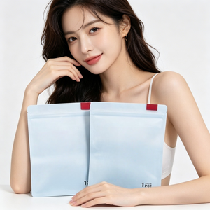 Bolsa <span class=keywords><strong>de</strong></span> Embalaje Personalizada Biodegradable <span class=keywords><strong>de</strong></span> Papel Kraft Compuesto para Ropa Interior, Calzoncillos, Calcetines y Ropa - Product Image 1