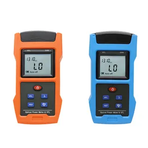 Your Trusted FTTH Network Tester with 1mW 10mW 20mW 30mW and RJ45 Premium Handheld Fiber Optic Power Meter with VFL