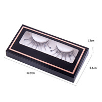 Deborah Cross-Border Dramatic Halloween Plant Fiber False Eyelashes 1 Pair Boxed Volume Curly Natural Elongated Stage