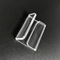 PMMA Estante transparente Clip de plástico Estante de acrílico transparente Hablador Precio Canal Etiqueta Tira DE DATOS Titular de etiqueta de boleto