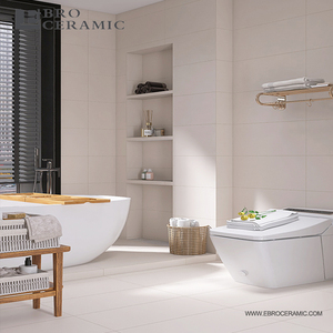 Ebro – carreaux muraux en céramique blanc cassé Offres Spéciales, 300x600, 300x300, pour salle de bain et cuisine - Product Image 1