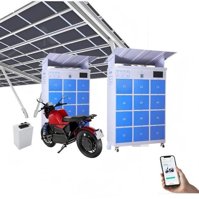 Fast Charging Swapping Lithium Battery Station Cabinet with PD Function Outdoor Use 800W Industrial Application