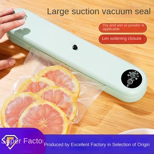 Petite machine automatique de scellage <span class=keywords><strong>sous</strong></span> <span class=keywords><strong>vide</strong></span> pour aliments ménagers Mini sac d'emballage de collation en plastique Compression dispositif de conservation frais - Product Image 2