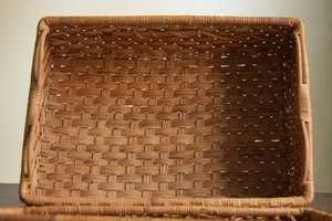 Cesta de picnic de ratán vintage Natural - Product Image 6