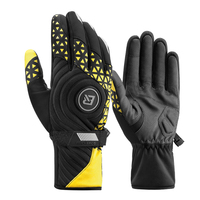 ROCKBROS-Guantes térmicos de invierno con pantalla táctil unisex, guantes cálidos antideslizantes para ciclismo