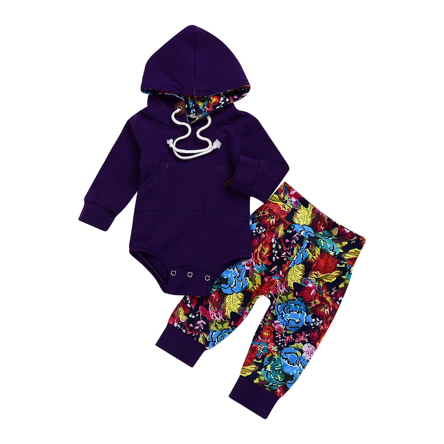 2020 для малышей свитер с капюшоном, свитер с длинными рукавами, штаны комплект одежды для девочек, комбинезон