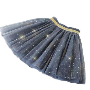 <span class=keywords><strong>Jupe</strong></span> tutu en tulle à sequins pour filles, taille élastique dorée, <span class=keywords><strong>jupe</strong></span> de princesse pour enfants, demi-<span class=keywords><strong>jupe</strong></span> de danse, vente en gros, personnalisable, OEM - Product Image 1