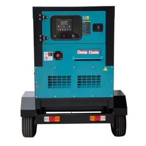 Générateur diesel silencieux à démarrage automatique mobile chinois avec remorque certifié ISO 220V/110V - Product Image 3