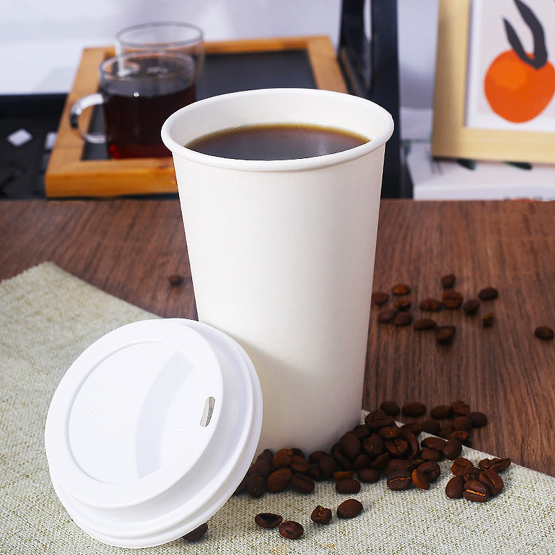Factory Custom Single Wall Disposable Coffee Cup Food Grade Eco-Friendly Biodegradable Packaging Custom Logo
