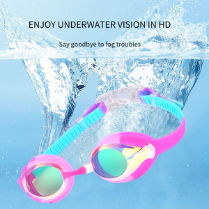 แว่นตาว่ายน้ำเด็กกันน้ำ กันฝ้า ไม่รั่วซึม คุณภาพสูง ดีไซน์ทันสมัย - Product Image 5