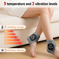 Fabrik-Bestseller: Neue Größenverstellbare Beheizte Wadenmassage-Matte mit Zeitsteuerung, Vibrationsmassage zur Schmerzlinderung, Stützbandage