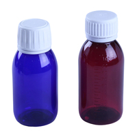Emballage de médicaments pharmaceutiques en plastique médical vide, capsule, pilule, médicament, flacon en PET avec bouchon TE CR