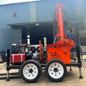 200M Boordiepte Boorgat Roterende Boorinstallatie Machine Hydraulische Waterput 37kw Dieselmotor Wielen/Rupsband Type Boorinstallatie - Product Image 4