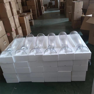 NIKA alta qualità chiara decorazione da tavola moderna alta <span class=keywords><strong>vetro</strong></span> vaso di fiori per <span class=keywords><strong>centrotavola</strong></span> di nozze - Product Image 5