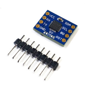 TOPCUS GY-25 MPU-6050 เซ็นเซอร์วัดมุมเอียงโมดูลเอาท์พุทมุมโดยตรงแบบอนุกรม 6 แกนไจโรเครื่องวัดความเร่งโมดูลสำหรับอาร์ดูโน่ - Product Image 1