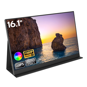 Offre Spéciale bas prix Portable 1920*1080 16.1 pouces jeu double écran moniteur <span class=keywords><strong>144</strong></span> <span class=keywords><strong>Hz</strong></span> pour ordinateur portable - Product Image 5