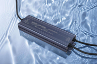 Alimentation LED étanche 12V 24V 150W ultra-mince IP67 AC100-277V double tension CV
