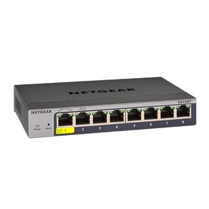 Thông minh tùy chọn đám mây gs108tv3 8-Port Gigabit Ethernet chuyển đổi thông minh với quản lý đám mây - Product Image 1