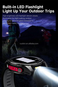 Smartwatch OEM F8Pro per Uomo e Donna, Cassa in Alluminio, Torcia LED, Display AMOLED da 1,43'', Batteria 530 mAh, Chiamate, Analisi Battito Cardiaco e Sonno, Orologio Sportivo - Product Image 4