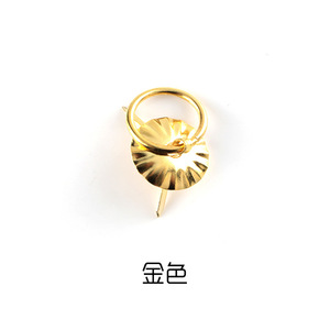 Jingmao 045 Retro Circular <b>Drawer</b> Handle Antique Bronze Single Hole Ring Pull Cabinet Door <b>Knob</b> - Product Image 4