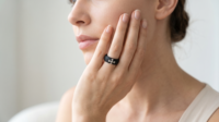 Bague de mariage en silicone finition premium avec croix en argent, bague tendance pour hommes et femmes, bijoux personnalisés en gros