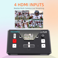 Mezclador FEELWORLD L1 PLUS, Cámara PTZ 4K12, Controlador KBC20 - Kit de Transmisión Personalizado Directo de Fábrica OEM