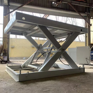 CE Lifting 7.218เมตรแพลตฟอร์มลิฟท์กรรไกรแบบอยู่กับที่2ตันแท่นโหลดสำหรับโกดังสินค้าขนถ่ายท่าเรือ - Product Image 3