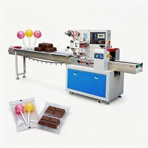 Machine d'emballage automatique verticale pour film de compression, sachets de viande, bonbons, étuis de protection et savons - Product Image 1