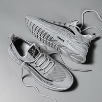 Chaussures de sport décontractées légères en tricot pour l'automne et le printemps, respirantes, pour la course à pied, vente en gros