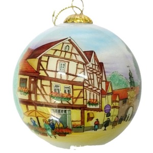 <span class=keywords><strong>Boule</strong></span> <span class=keywords><strong>de</strong></span> Noël en verre coloré peinte à la main, <span class=keywords><strong>dessin</strong></span> intérieur, ornements <span class=keywords><strong>de</strong></span> sapin <span class=keywords><strong>de</strong></span> Noël - Product Image 2
