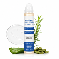 Sérum de croissance capillaire à la rosemary pour cheveux plus épais et plus volumineux, absorption rapide, biotine, palmier nain, nourrissant, rafraîchissant, 2 en 1