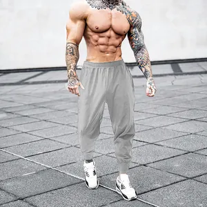 News Mens Gym Pants Casual Elastic Fitness Mens Workout Pants skinny Sportswear Sweatpants Trousers Joggers Pants