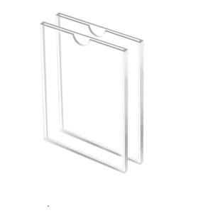 Hiện đại thân thiện với môi 8.5x11 \ "miered rõ ràng <span class=keywords><strong>Acrylic</strong></span> tường áp phích hiển thị Kệ chủ <span class=keywords><strong>A4</strong></span> bảng hiệu Tabletop - Product Image 2