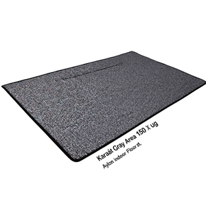 Tappeto Karaat Grigio 150 X 300 Cm in Nylon per Interni - Product Image 2