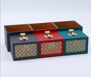 Caja de Cofre de Herencia con Sello de Jade Estilo Marca Nacional - Product Image 4