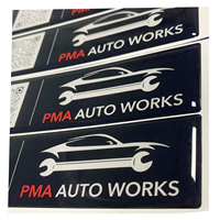 Autocollant en gel transparent de haute qualité avec impression personnalisée, autocollant en résine époxy 3D en forme de dôme, logo personnalisé pour les emballages