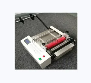 Machine de découpe automatique de film de métal de bulle d'air de PVC de papier de vache à feuille