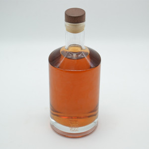 Vente en gros de bouteilles de rhum et de gin de 75 cl, personnalisées, super rondes, super flint, avec bouchon en liège, bouteilles de vodka en verre de 750 ml, fabricant en gros - Product Image 1