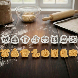 Juego <span class=keywords><strong>de</strong></span> Cortadores <span class=keywords><strong>de</strong></span> Galletas <span class=keywords><strong>de</strong></span> <span class=keywords><strong>Pascua</strong></span> Mini <span class=keywords><strong>de</strong></span> Plástico Moldeado por Inyección, Moldes <span class=keywords><strong>para</strong></span> Fondant y Galletas, y Estampador <span class=keywords><strong>para</strong></span> Galletas Impresas, Masa y Arcilla - Product Image 3